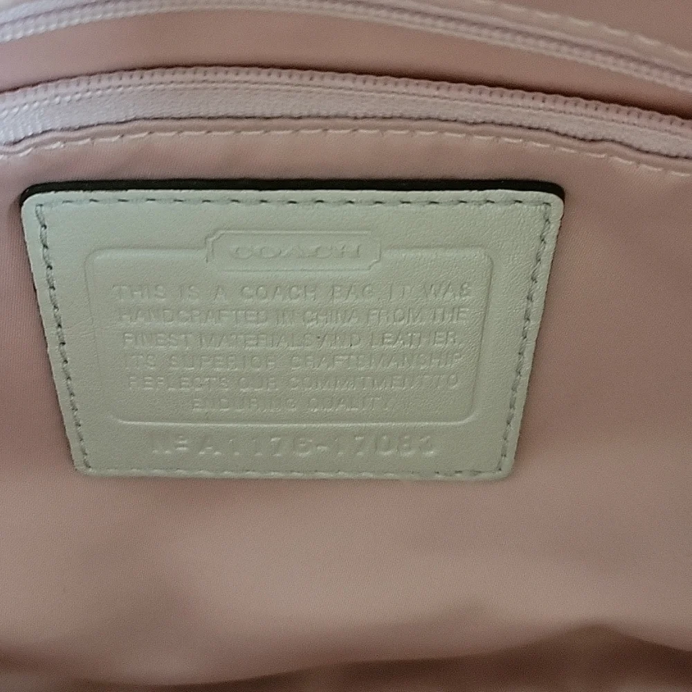 Coach Kristin Op Art Signature Hobo Crossbody Purse
